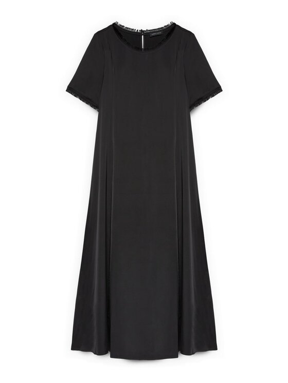 Fiorella Rubino Fiorella Rubino Vestito da giorno 7078T001758N033 Nero A-Line Fit