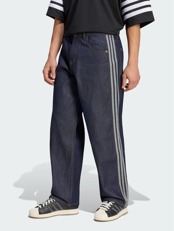 adidas adidas Τζιν Firebird Adicolor KS6924 Σκούρο μπλε Regular Fit