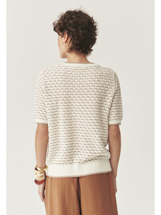 TATUUM Tatuum Bluzka KAFO Écru Classic Fit