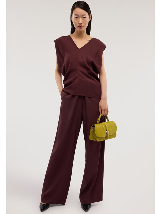 Trussardi Trussardi Camicia D451A000393N046 Bordeaux Regular Fit