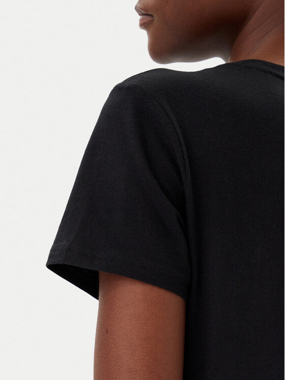 Gap Gap T-Shirt 729555-06 Czarny Regular Fit