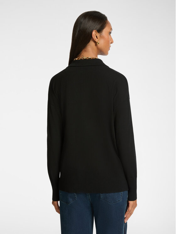 Elena Mirò Elena Mirò Cardigan M455Z000585N033 Nero Regular Fit