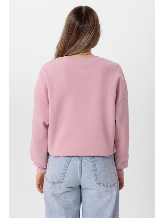LAURELLA LAURELLA Mikina 1TU021 Růžová Regular Fit