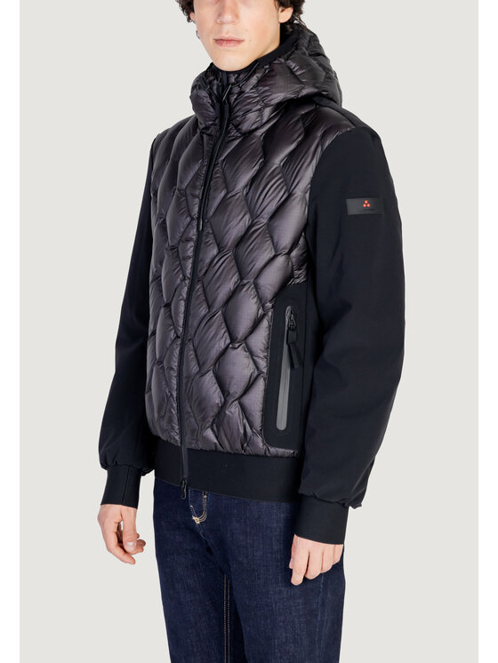 Peuterey Peuterey Kurtka puchowa KOONS KJ BMAT Czarny Regular Fit