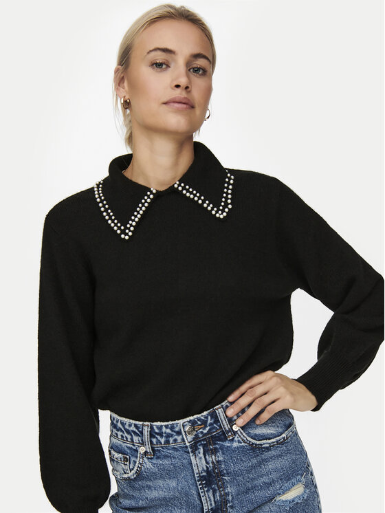 JDY JDY Pullover Aubray 15244090 Schwarz Regular Fit
