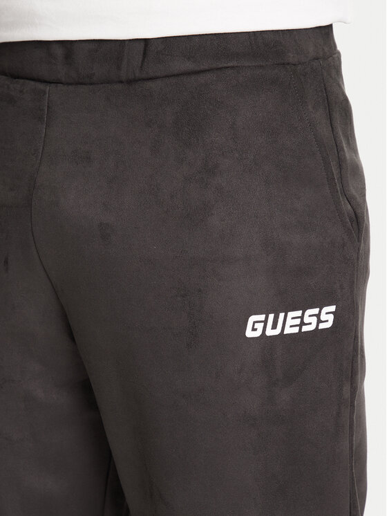 Guess Guess Pantaloni trening Z5YB03 KCJY2 Verde Regular Fit