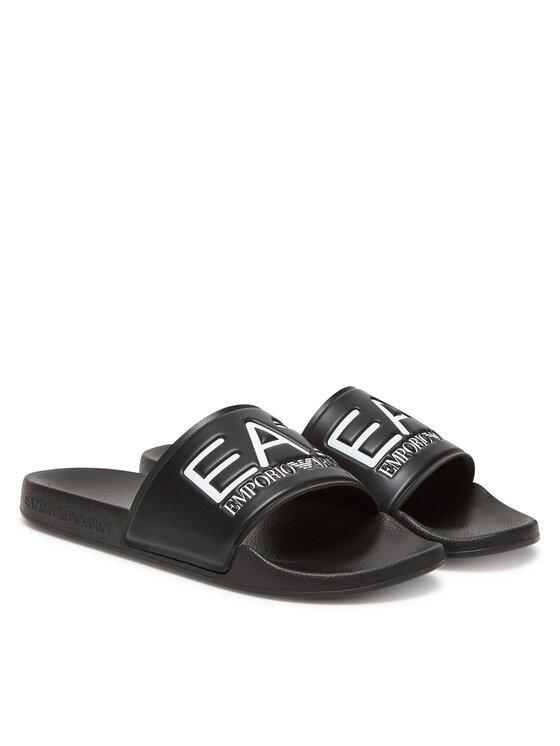 EA7 Emporio Armani EA7 Emporio Armani Şlapi 7X000108 AF15118 UC001 Negru