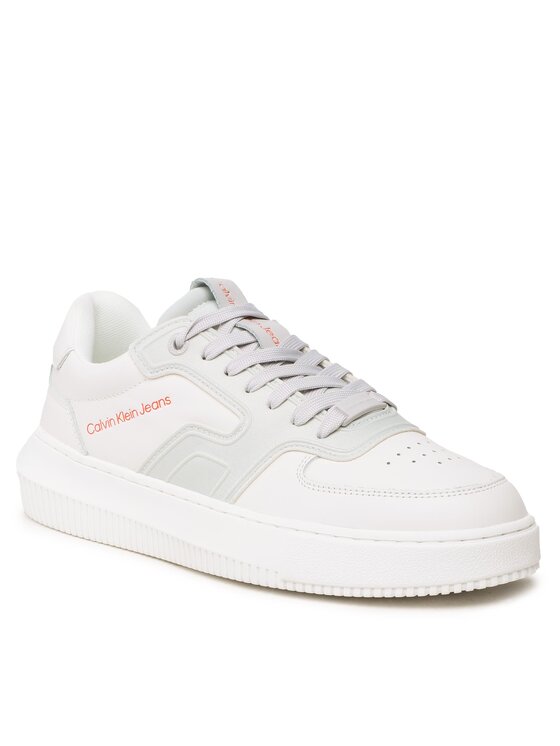 Calvin Klein Jeans Calvin Klein Jeans Sneakers Chunky Cupsole High/Low Freq YM0YM00613 Bianco