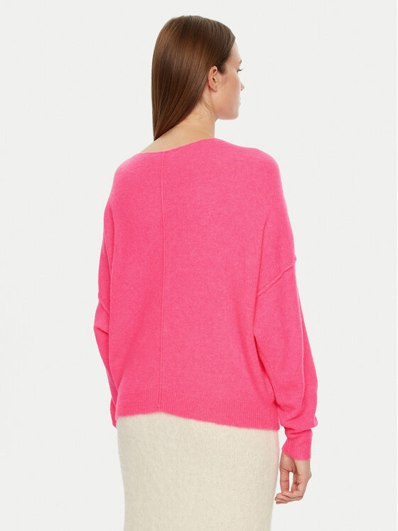 American Vintage American Vintage Maglione Damsville DAM225H24 Rosa Loose Fit