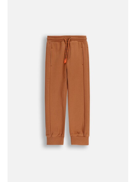 Coccodrillo Coccodrillo Teplákové kalhoty ZC5120101YBK-018 Hnědá Regular Fit