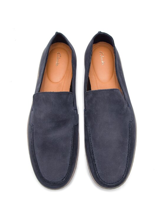 Clarks Clarks Мокасини Saltash Free 261419557 Cиній
