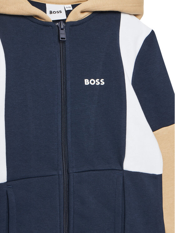 BOSS BOSS Pulóver J51966 S Sötétkék
