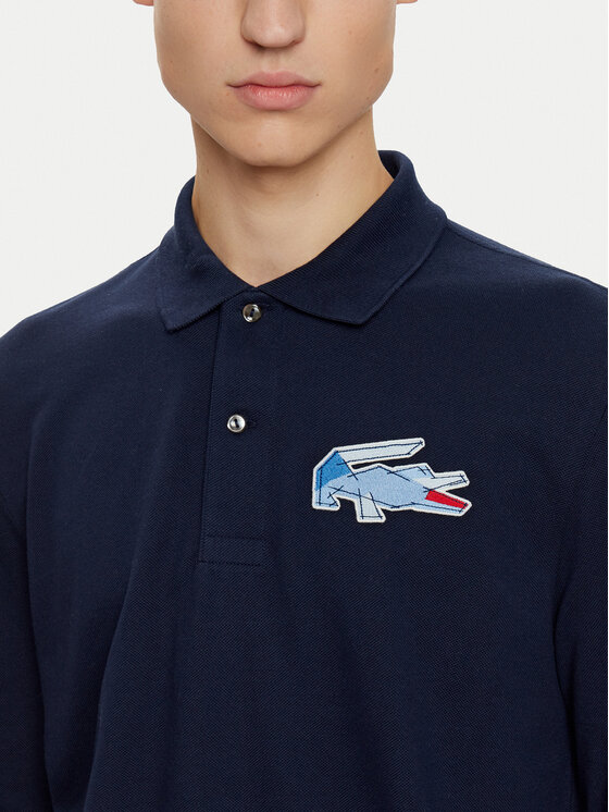 Lacoste Lacoste Polo majica PH3597 Mornarsko modra Regular Fit