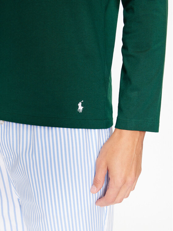Polo Ralph Lauren Polo Ralph Lauren Pyžamový top 714899614007 Zelená Regular Fit