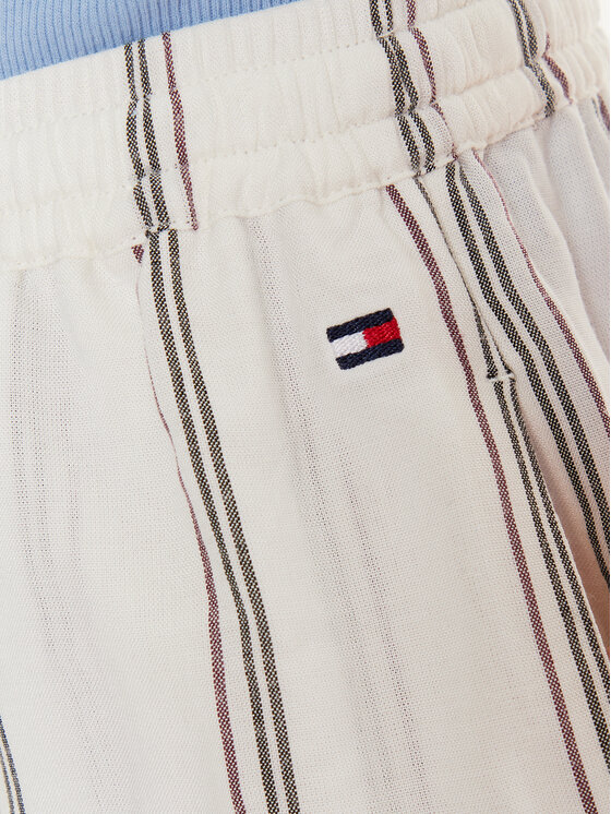 Tommy Hilfiger Tommy Hilfiger Pyjamahose UW0UW05612 Écru Regular Fit