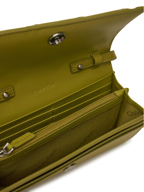 Calvin Klein Calvin Klein Geantă Ck Woven Convertible Wallet Bag K60K612970 Verde