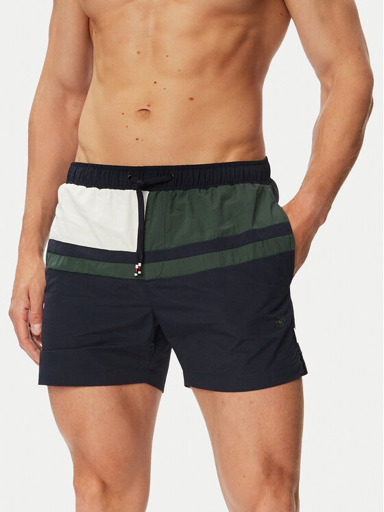 Beverly Hills Polo Club Beverly Hills Polo Club Ujumisšortsid P-SS26M-SUNNY-0298 Tumesinine Regular Fit