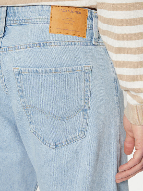 Jack&Jones Jack&Jones Jeansy Eddie 12252646 Niebieski Loose Fit