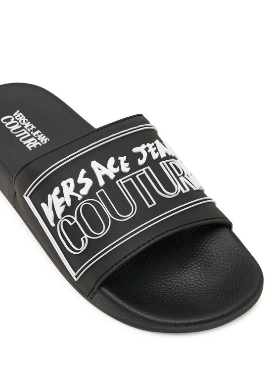Versace Jeans Couture Versace Jeans Couture Şlapi 78YA3SQ3 Negru