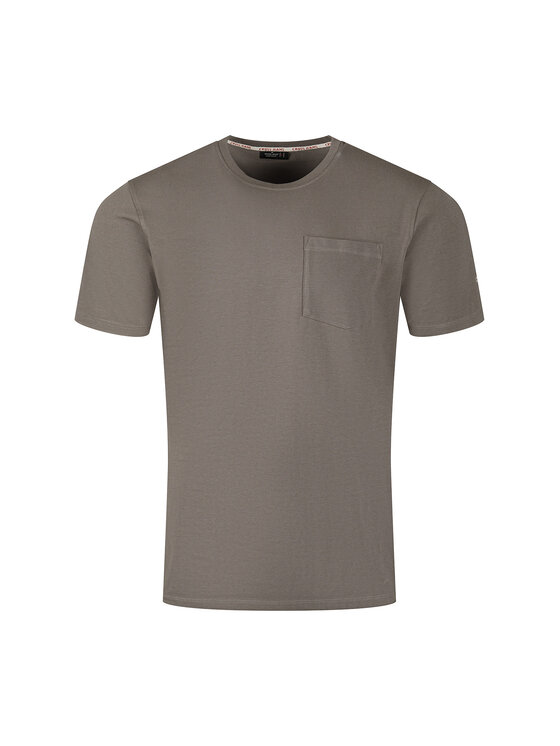 Cross Jeans Cross Jeans T-Shirt 16155-021 Szary Regular Fit