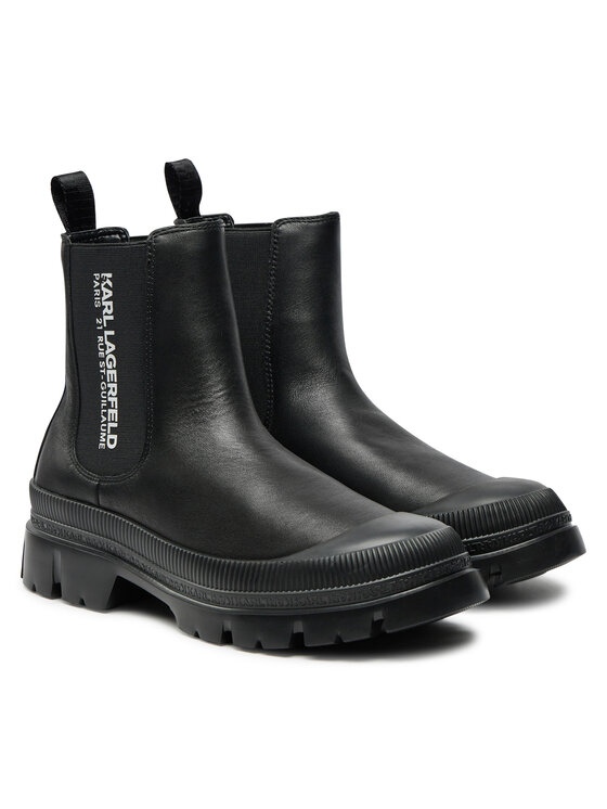 KARL LAGERFELD KARL LAGERFELD Черевики туристичні KL25244 Чорний