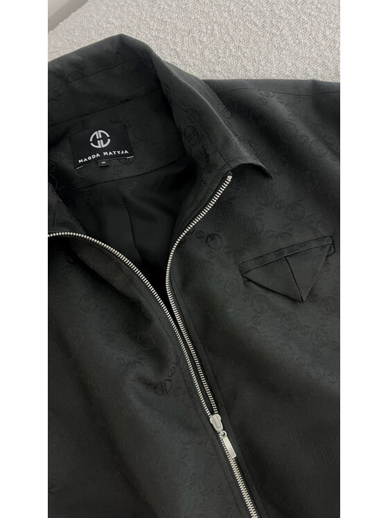Magda Matyja Magda Matyja Kurtka damska Lexy Jacket Czarny Oversize