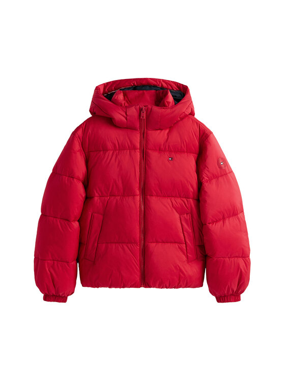 Tommy Hilfiger Tommy Hilfiger Žieminė striukė KG0KG08759 D Raudona Regular Fit