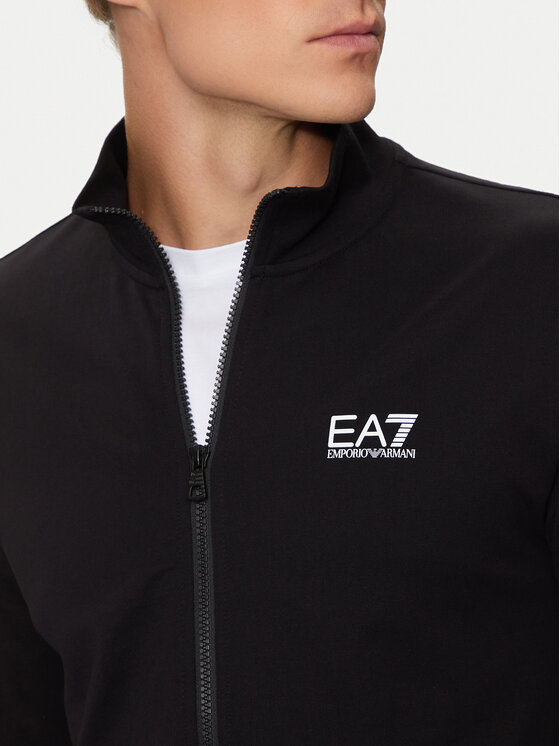 EA7 Emporio Armani EA7 Emporio Armani Bluză 8NPM31 PJVRZ 1200 Negru Regular Fit