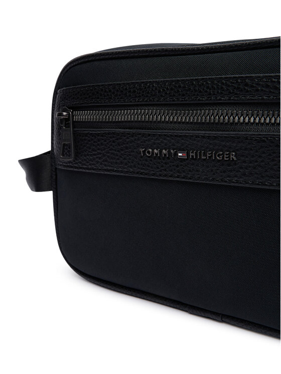 Tommy Hilfiger Tommy Hilfiger Τσαντάκι καλλυντικών Th Repreve Washbag AM0AM14514 Μαύρο