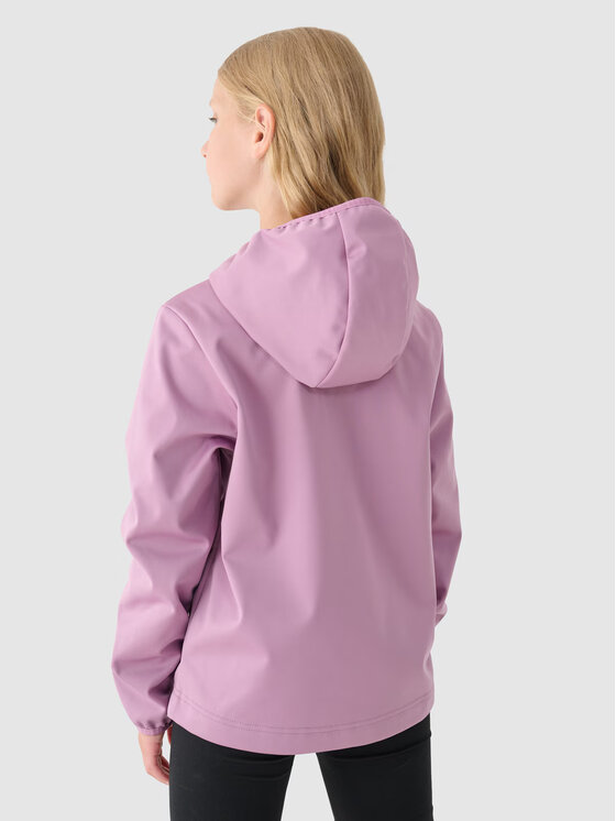 4F 4F Softshellová bunda 4FJWAW24TSOFF261-54S Ružová Regular Fit