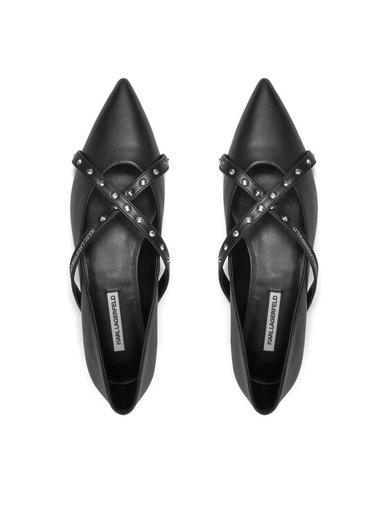 KARL LAGERFELD KARL LAGERFELD Balerini Kerrie KL40155 Negru