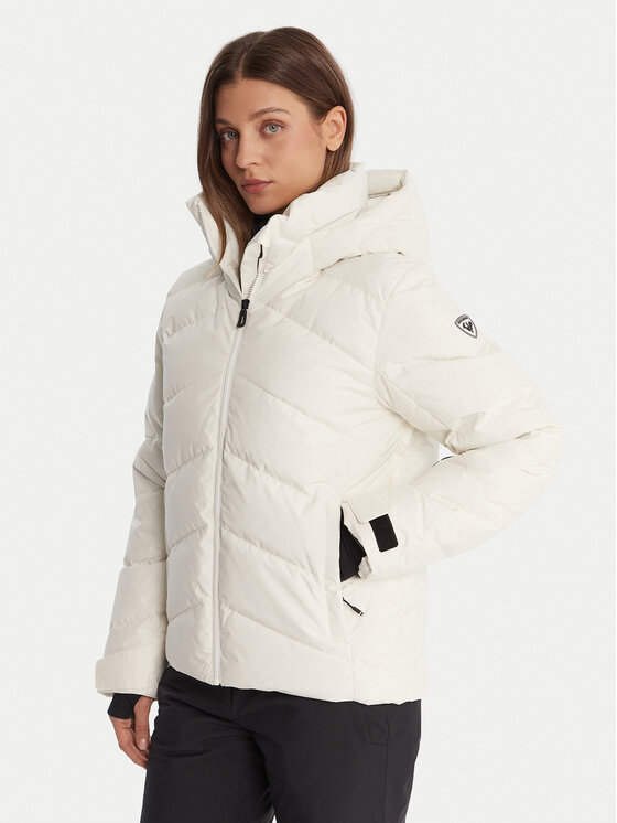 Rossignol Rossignol Kurtka narciarska Wispile RLOWJ09 Écru Regular Fit