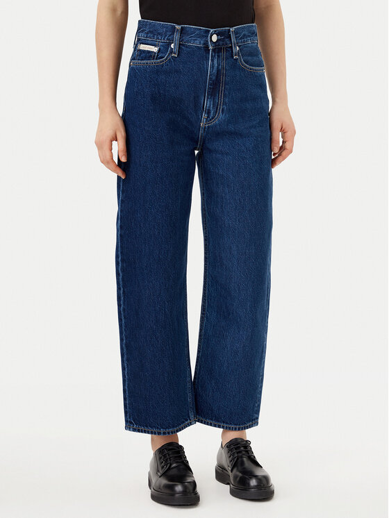 Calvin Klein Jeans Calvin Klein Jeans Blugi Barrel J20J225004 Bleumarin Loose Fit