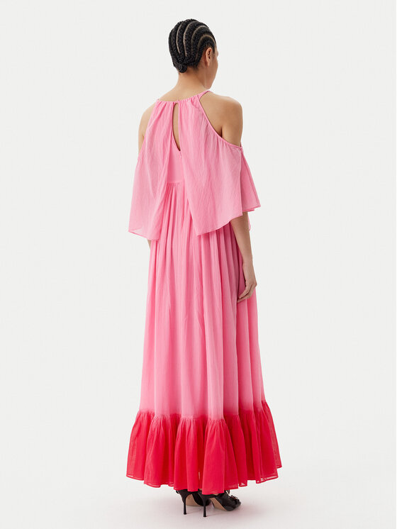 PINKO PINKO Sukienka letnia Io Canto Abito 104950 A2G4 Różowy Relaxed Fit