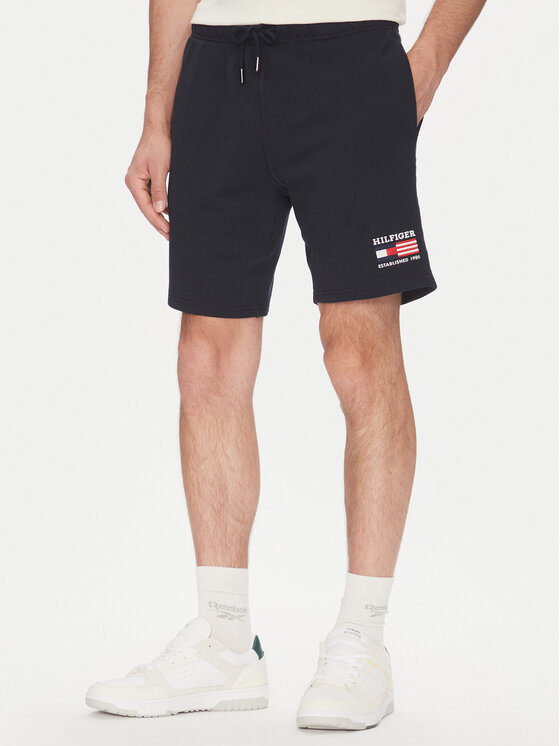 Férfi Sport rövidnadrág Tommy Hilfiger, Méret: XXL, Sötétkék, American MW0MW39862