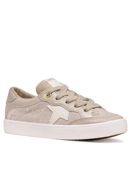 Geox Geox Sneakersy J Gisli Girl J654NC 0BC07 C5000 D Béžová