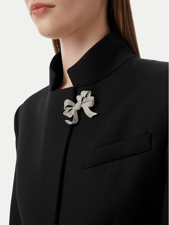 Weekend Max Mara Weekend Max Mara Broszka Cicala 2625756044600 Srebrny