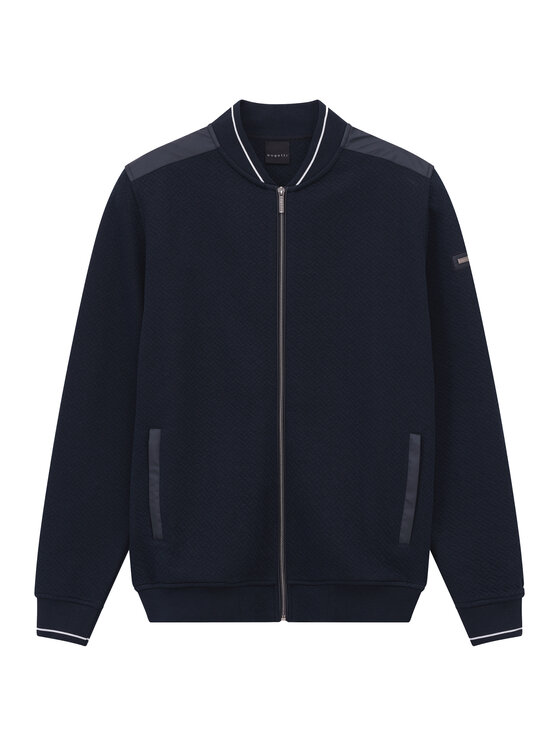 Bugatti Bugatti Sweatshirt 8750-15174E Dunkelblau Regular Fit