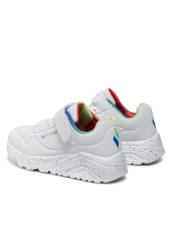 Skechers Skechers Снікерcи Uno Lite Rainbow Specks 310457L/WMLT Білий