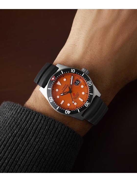 Timex Timex Zegarek TW2Y64300 Czarny