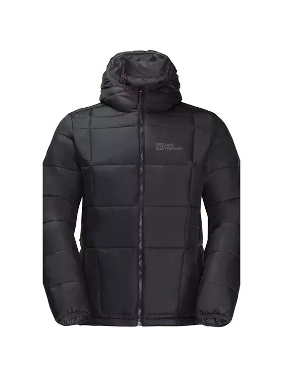 Jack Wolfskin Jack Wolfskin Giacca di transizione Jack Wolfskin Bergland INS Hoody M Nero Regular Fit