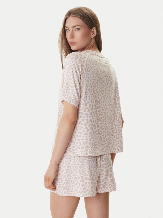 DKNY DKNY Piżama YI50093 Różowy Regular Fit