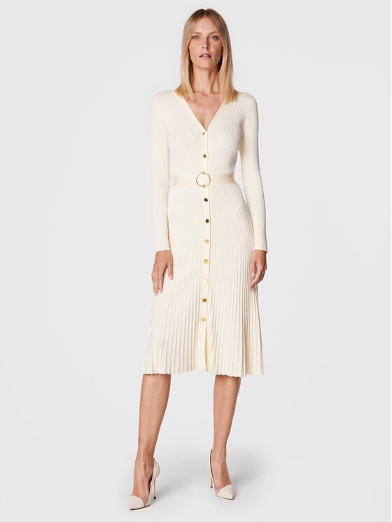 Marciano Guess Marciano Guess Trikotažinė suknelė 2BGK19 5662Z Smėlio Regular Fit