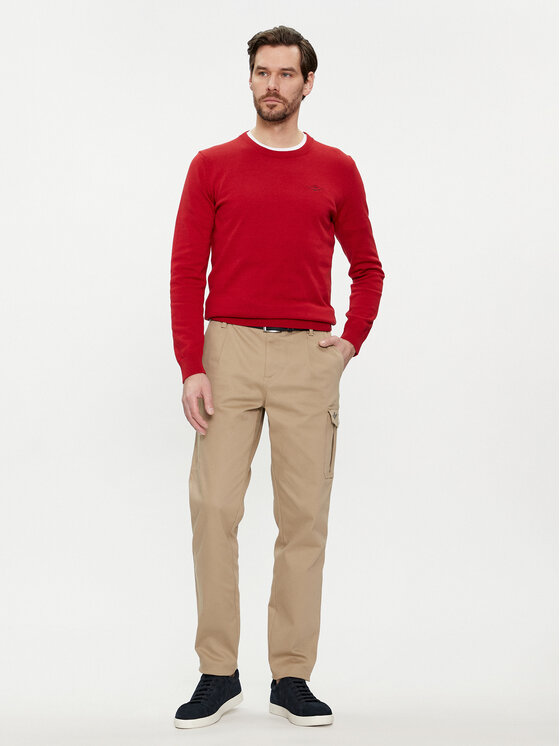 Aeronautica Militare Aeronautica Militare Maglione 241MA1488L506 Rosso Slim Fit