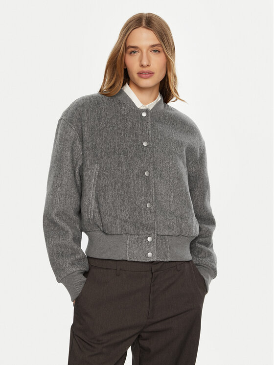 REPLAY REPLAY Куртка бомбер W7860 .000.85010 Сірий Regular Fit