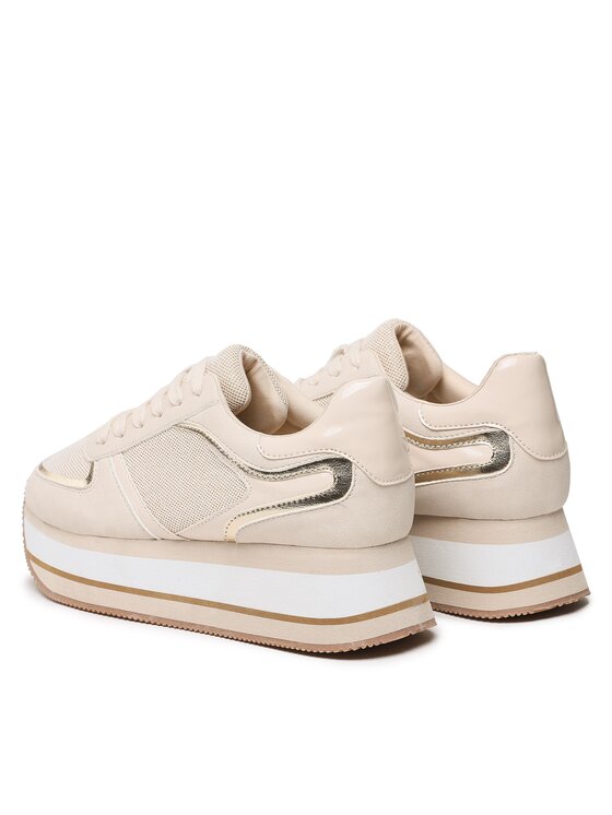 Clara Barson Clara Barson Sneakersy WS22266-01 Beżowy