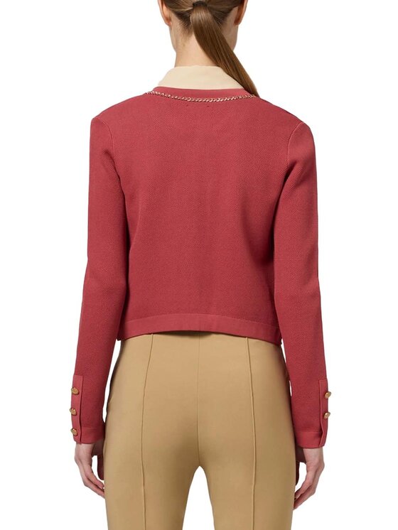 Elisabetta Franchi Elisabetta Franchi Cardigan mk63b46e2-r25 Rosso Regular Fit