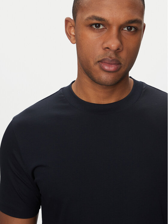 BOSS BOSS T-Shirt H-Tessler 17 50523931 Granatowy Slim Fit