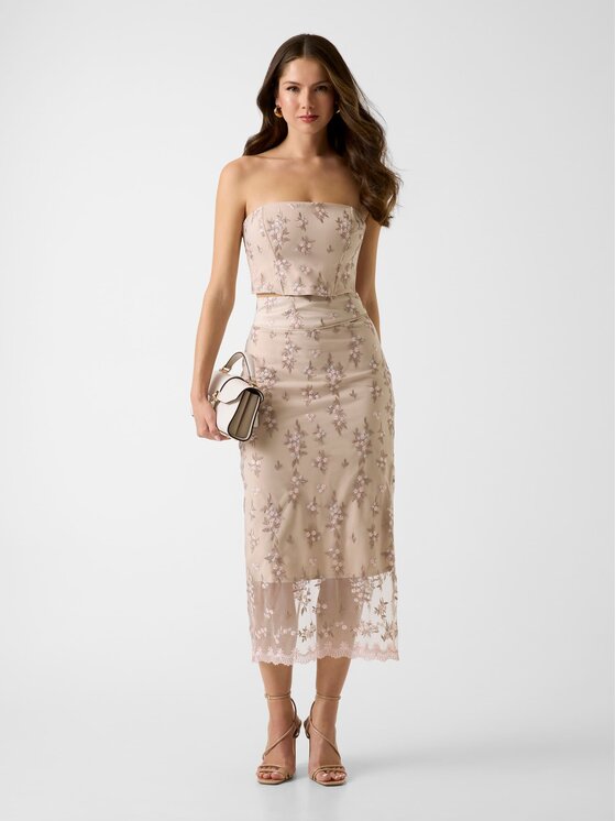 Guess Guess Top 181461 Béžová Classic Fit
