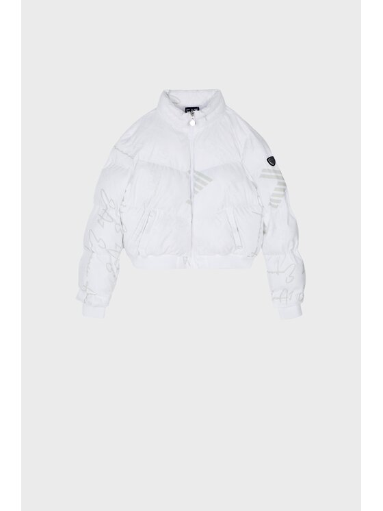 EA7 Emporio Armani EA7 Emporio Armani Giubbotto piumino PIUMINO CAPPUCCIO Bianco Regular Fit